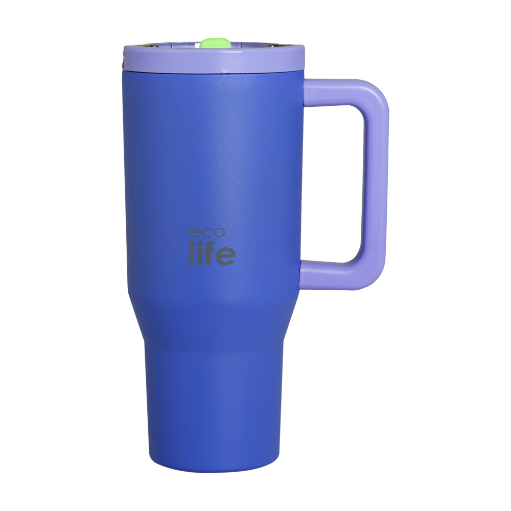 Blue Purple 900ml (2Handles Lid) - Image 2