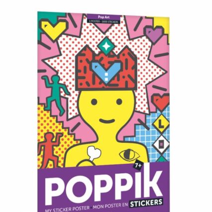 Μεγάλο Πόστερ με 1600 αυτοκόλλητα – Pop Art