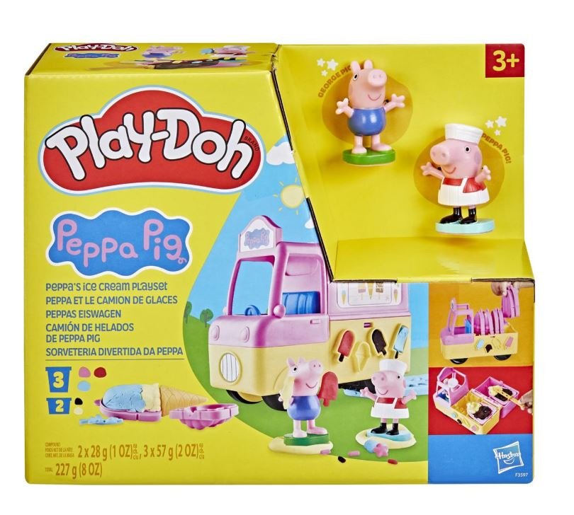 Hasbro Play-Doh Peppas Ice Cream Playset F3597