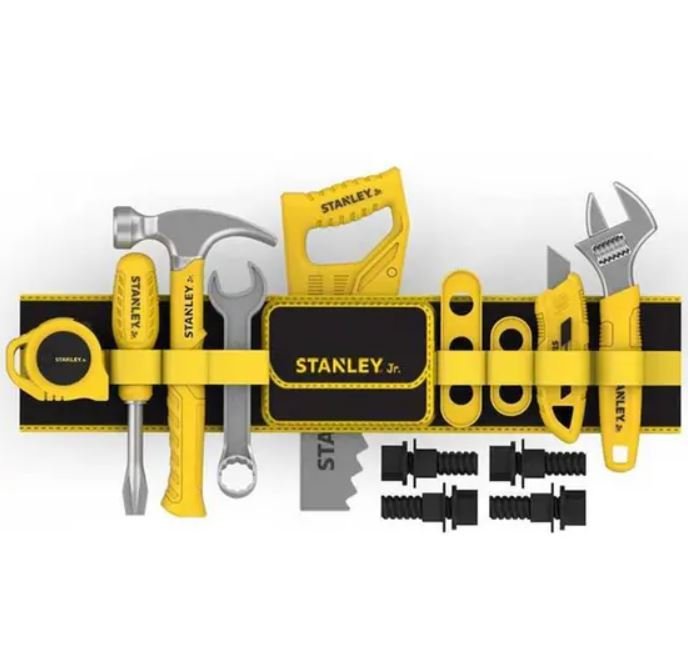 Σετ Παιδική Ζώνη Εργαλείων Stanley Jr. Toolbelt - Image 2
