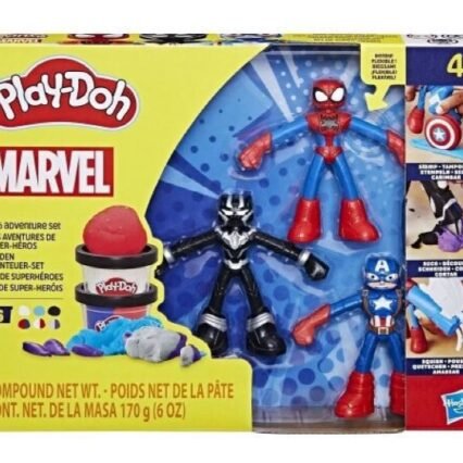 Hasbro Play-Doh Πλαστελίνη-Παιχνίδι Hero Adventure Set (G0333)