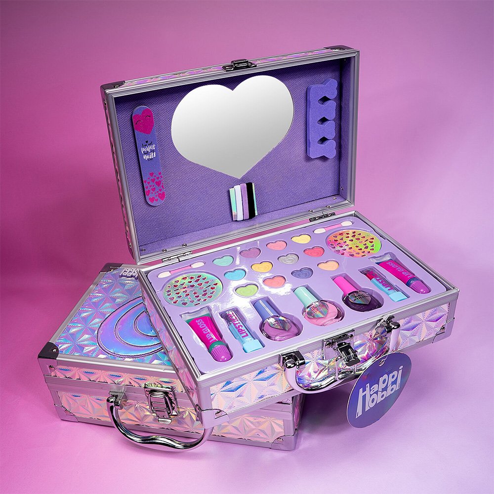 HAPPIHOBBI ΘΗΚΗ ΟΜΟΡΦΙΑΣ SPARKLE LOVE ΜΕ 30 ΑΞΕΣΟΥΑΡ - Image 2
