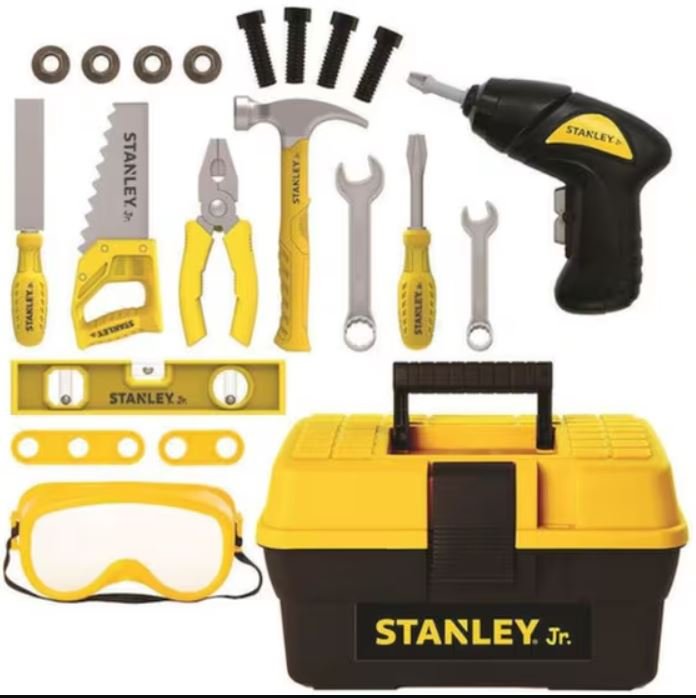 Παιδικό Σετ Εργαλειοθήκη με Τρυπάνι Stanley Jr. - Image 2